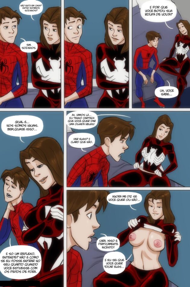 Spiderman e a Mulher Aranha